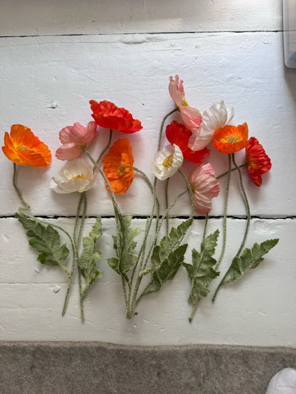 Set of 12 Silk Flowers